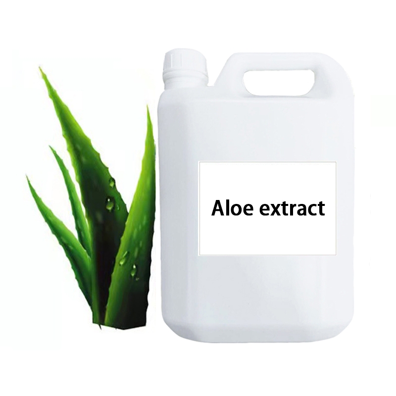 قدرتی 100٪ Aloe vera نکالیں مائع کاسمیٹک گریڈ Herabl نکالیں CAS 8015-61-0