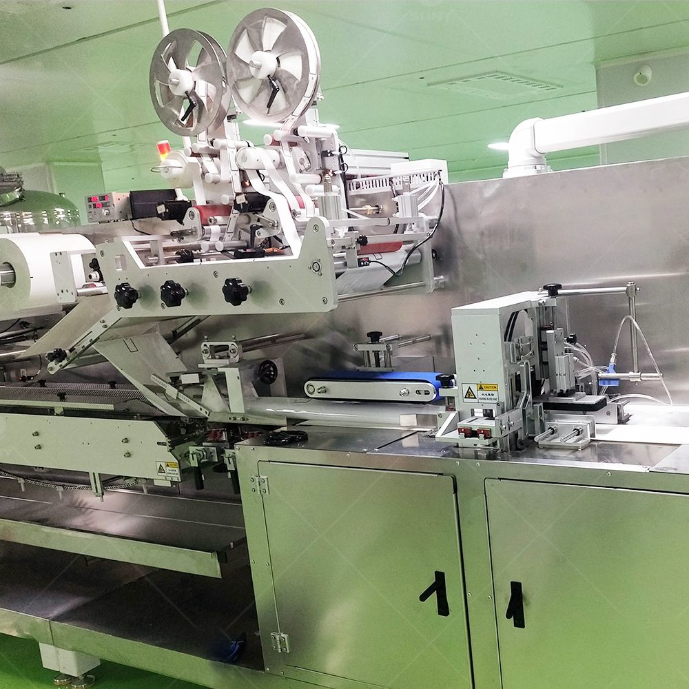 Automatic Wet Wipes Making Machine for Cleaning Refreshing Baby Towel Tissue Manufacturing Packing 16 Lane Production Line Price