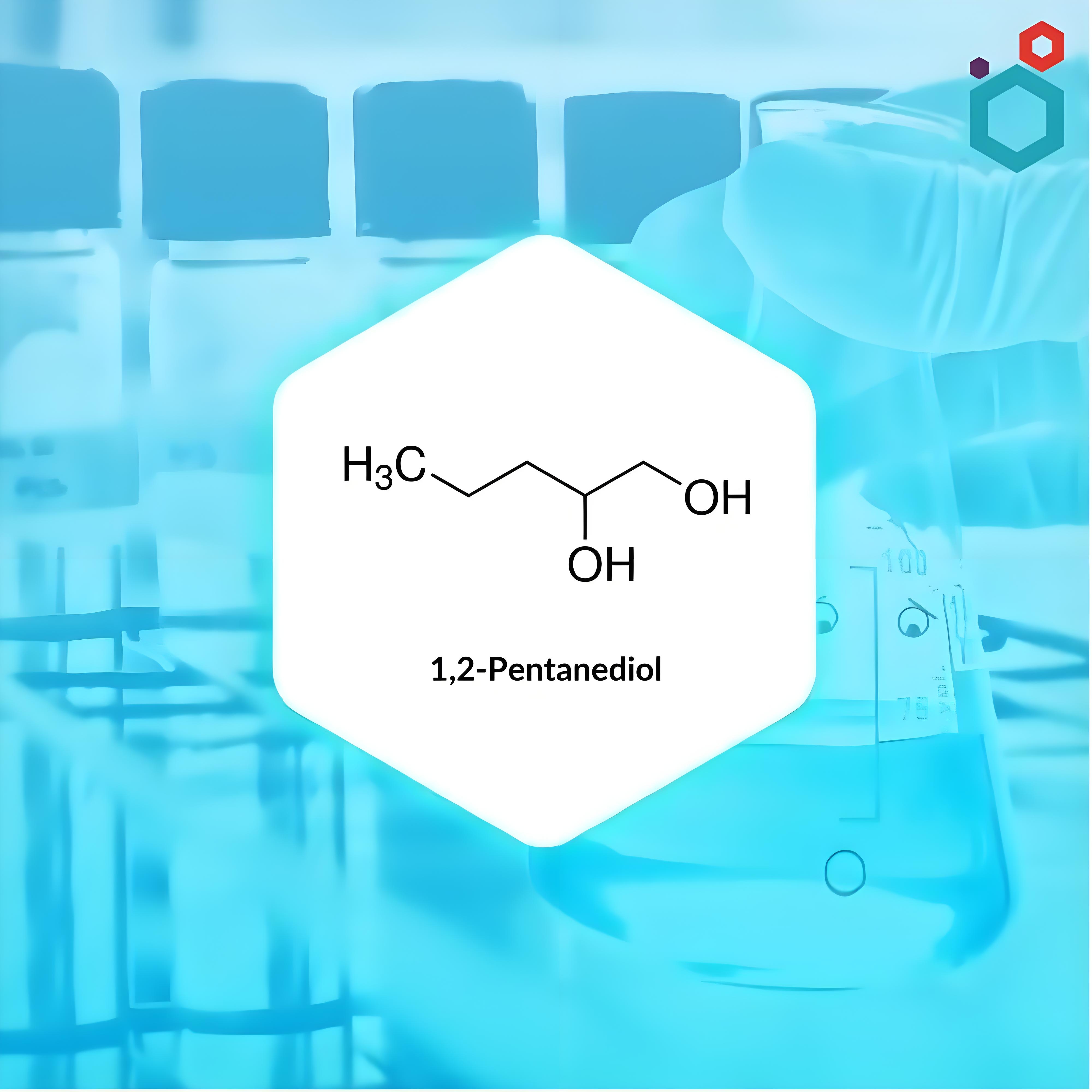 Competitive Price 1,2-Pentanediol Clear Liquid Bulk Premium Cosmetic Ingredients 1,2-Pentanediol Used for Moisture Skin