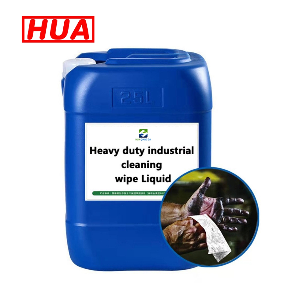Heavy Duty Wet Wipes Liquid Solution Industrial Oil Remove Cleaning Liquid for Wet Wipes Machine