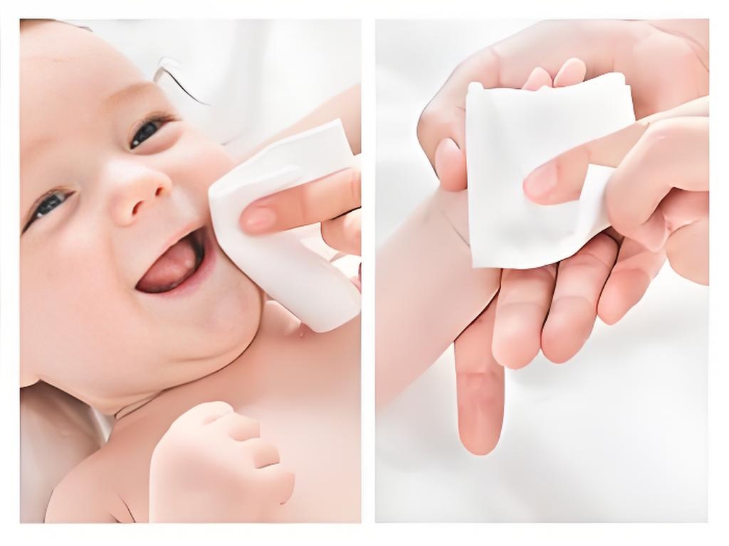 Solución líquida de preparación de toallitas para bebés: segura y suave, protegiendo cada pulgada de piel delicada de la fuente