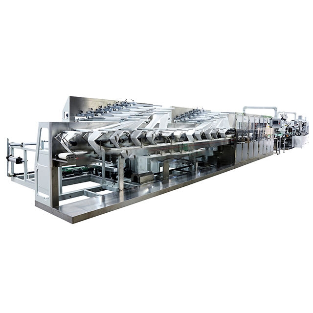 Fully Automatic High Speed with Good Quality Output Product Wet Wipe Folding Machine and Production Line (550 Cuts/min)