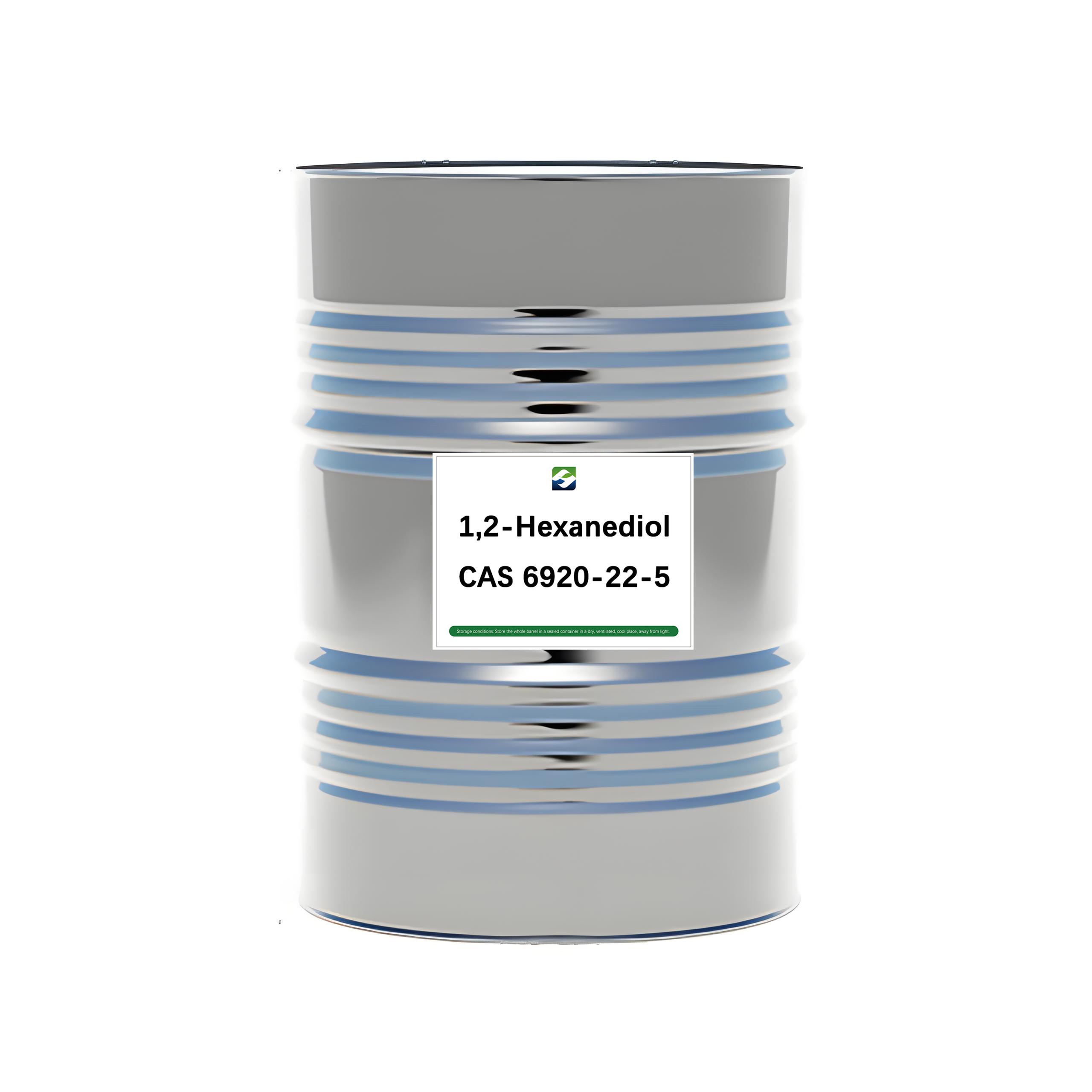 Best Quality Cosmetics Grade 1,2 Hexanediol 99% Purity Colorless Liquid Solvent